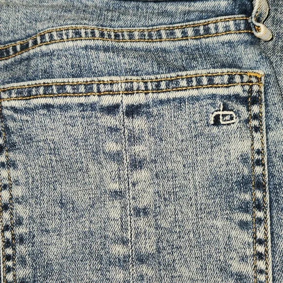 Rag & bone Nina high-rise ankle cigarette Jens size 25 color calypso1 - Picture 8 of 8